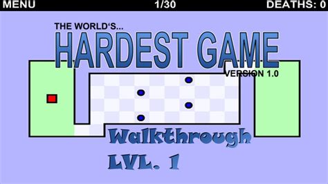 The Worlds Hardest Game